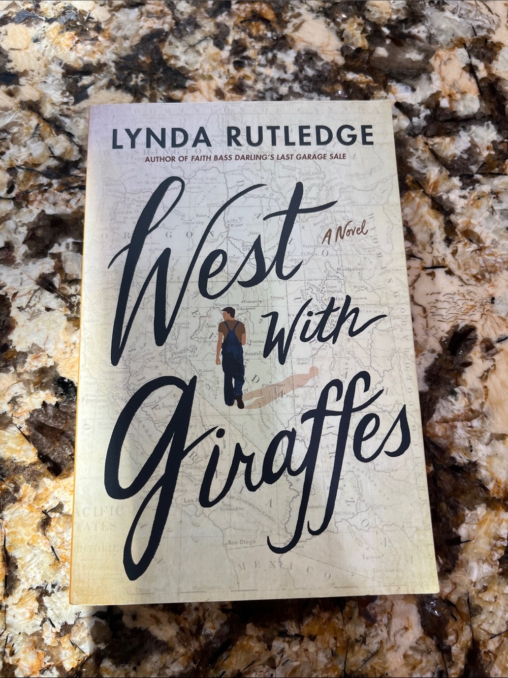 Lynda Rutledge "West With Giraffes" Paperback - Cream Cover